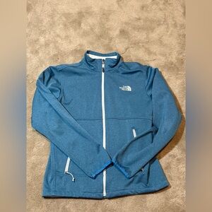 The North Face Leo Blue Full Zip Softshell Men’s Jacket